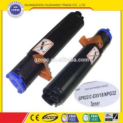 compatible black copier toner for Canon NPG 32 IR 1018 1020 1022 1024 GPR 22